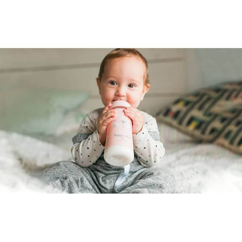 Suavinex Feeding Bottle 270ml | PA 3P S | Rabbit Green – BPA-Free, Anti-Colic